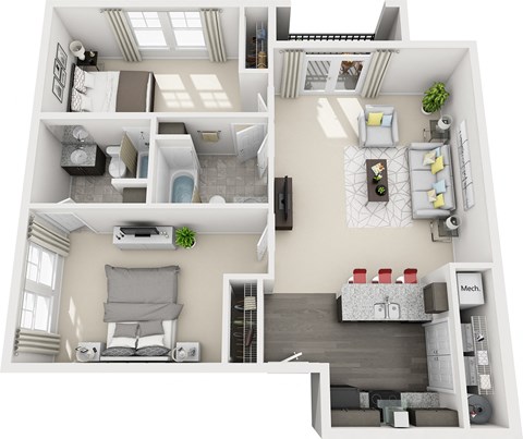 Wayfare at Garden Crossing_ Henson floor plan